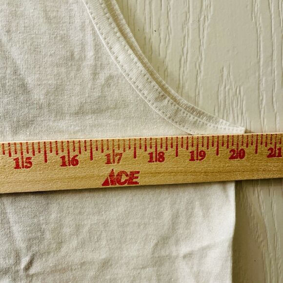 MR ZOGS Original SexWax Quick Humps Men's Tank Top Shirt M White Surfer Beach - Picture 5 of 6